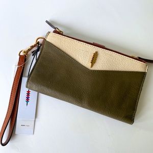Thacker NEW Leather Wristlet Wallet